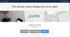 Desktop Screenshot of cheatly.com